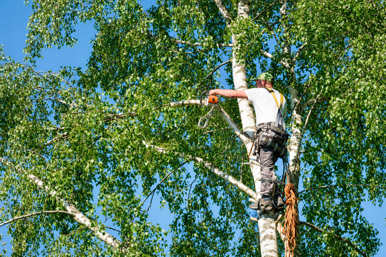 Tree trimming in Newport Beach, CA